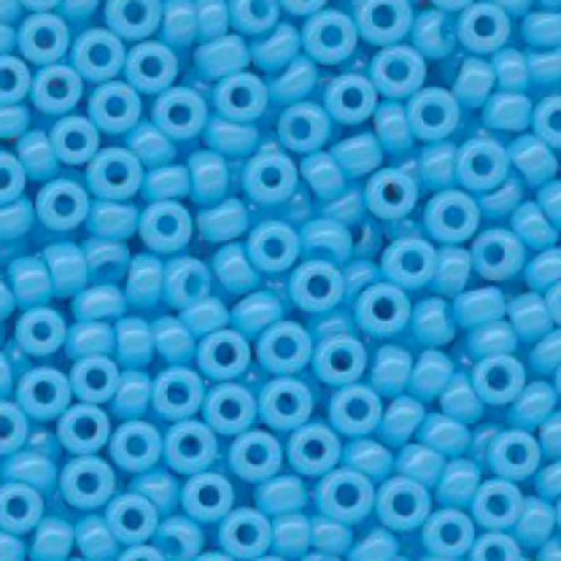Opaque - Light Blue Japanese 11/0 Seed Beads (6in tube)